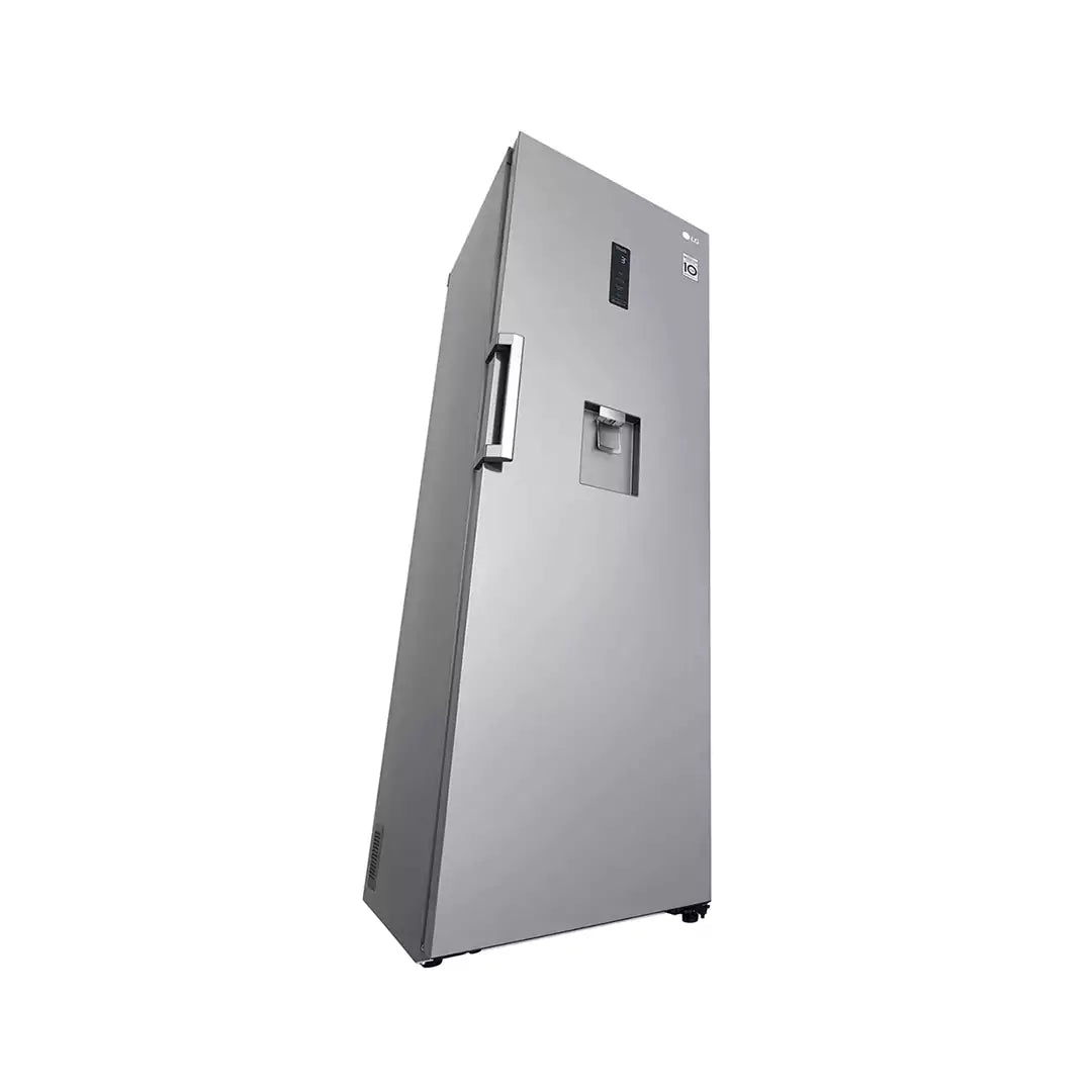 LG Pakistan one-door fridge with 380L capacity, smart inverter, and linear cooling technology, showcasing a sleek kitchen appliance.
