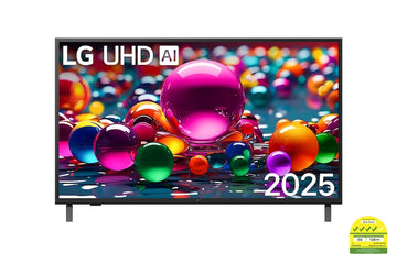LG UHD 8000 Series alpha7 4K AI Processor Gen8 Smart TV 2025