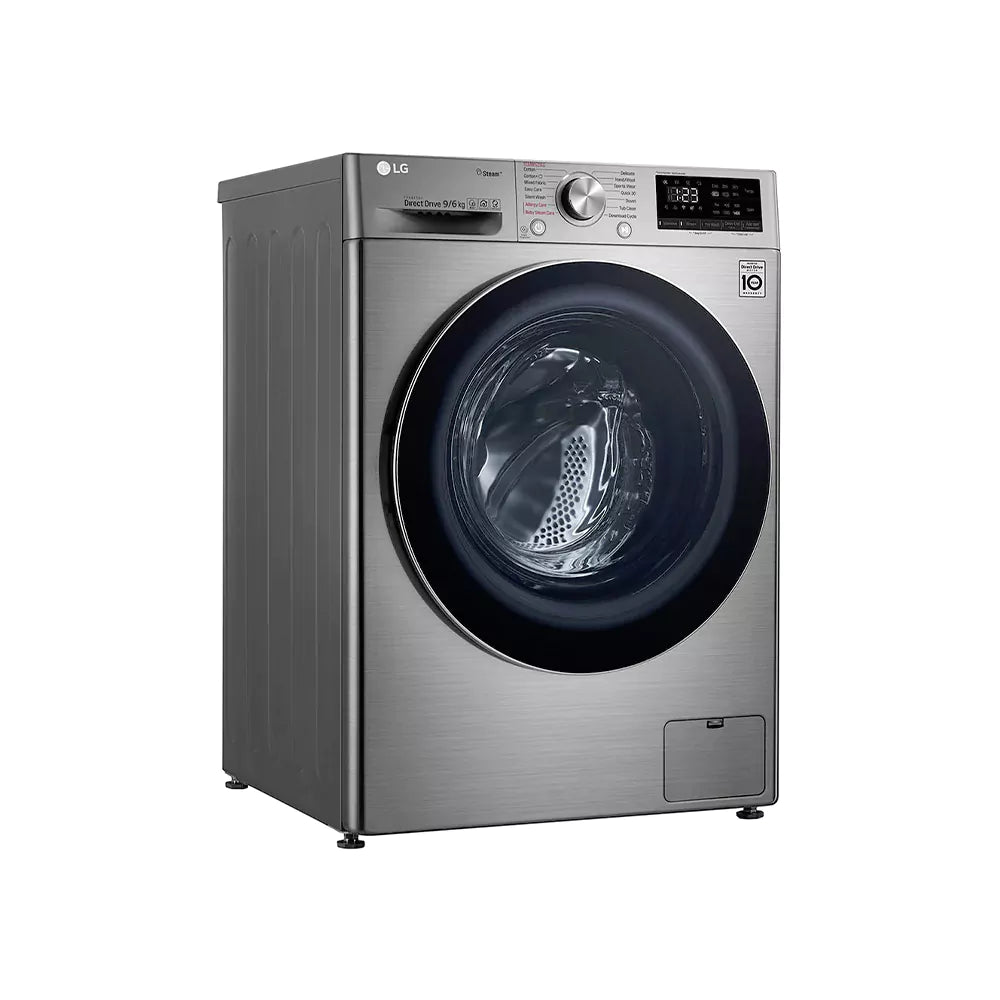 LG 9/6kg Wash+Dryer Front Load Fully Automatic F4V5VGP2T