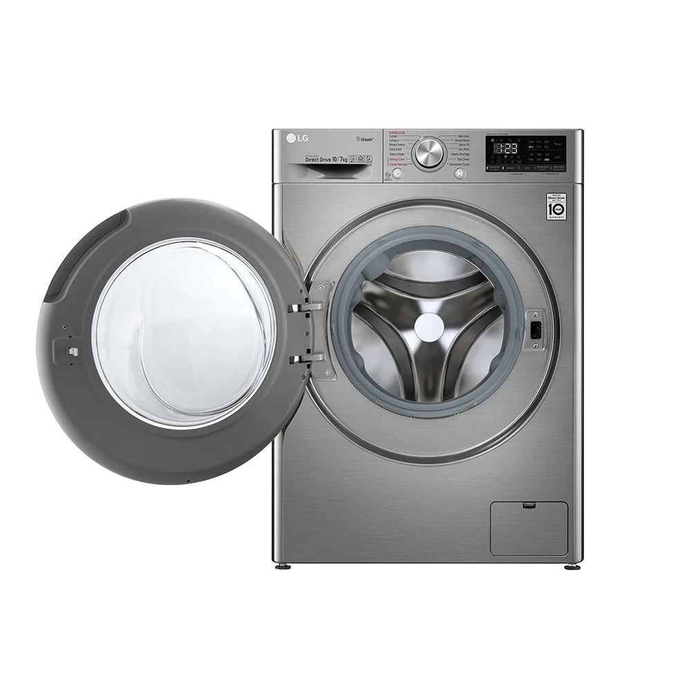 LG Front Load Washer & Dryer 10.5/7KG | AI DD™ | Steam™ | ThinQ™ | F4V5RGP2T