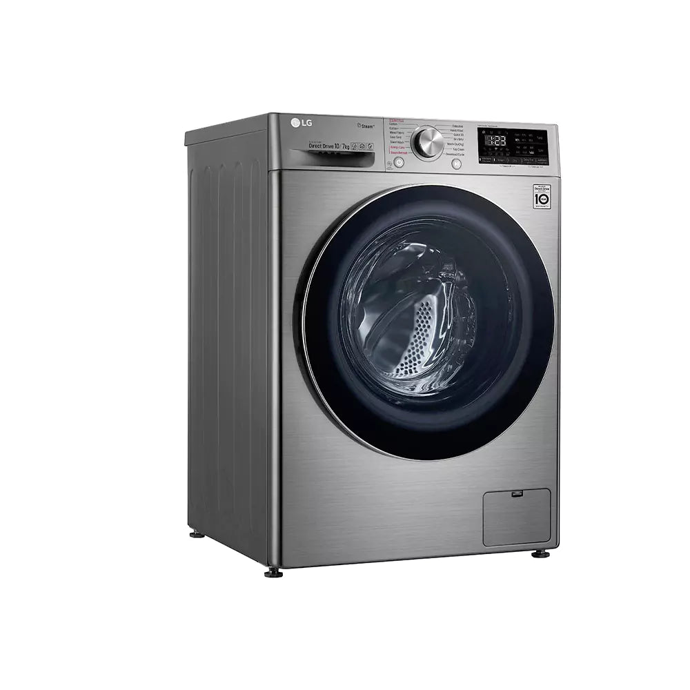 LG Front Load Washer & Dryer 10.5/7KG | AI DD™ | Steam™ | ThinQ™ | F4V5RGP2T