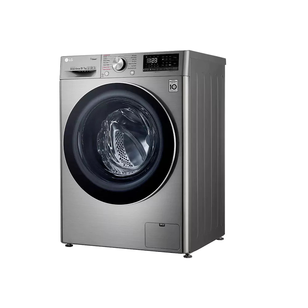 LG Front Load Washer & Dryer 10.5/7KG | AI DD™ | Steam™ | ThinQ™ | F4V5RGP2T