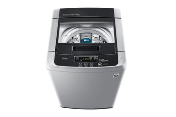 LG 9kg Top Load Smart Inverter with LoDecibel™ Quiet System Silver T9085NDKVH