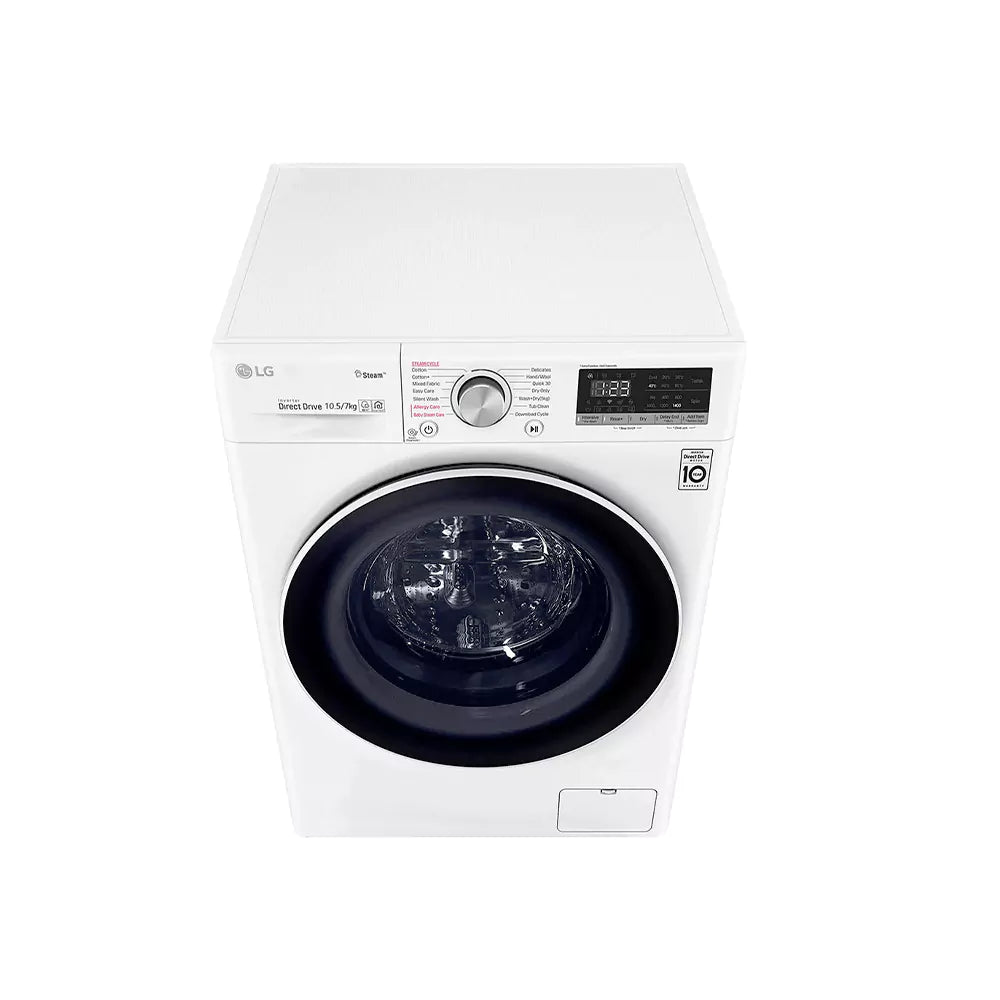 LG Front Load Washing Machine 10.5/7 KG F4V5RGPOW