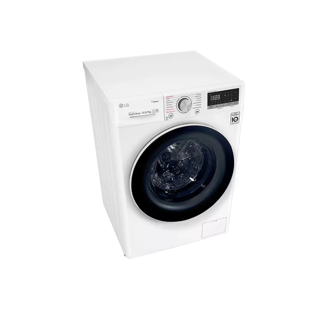 LG Front Load Washing Machine 10.5/7 KG F4V5RGPOW