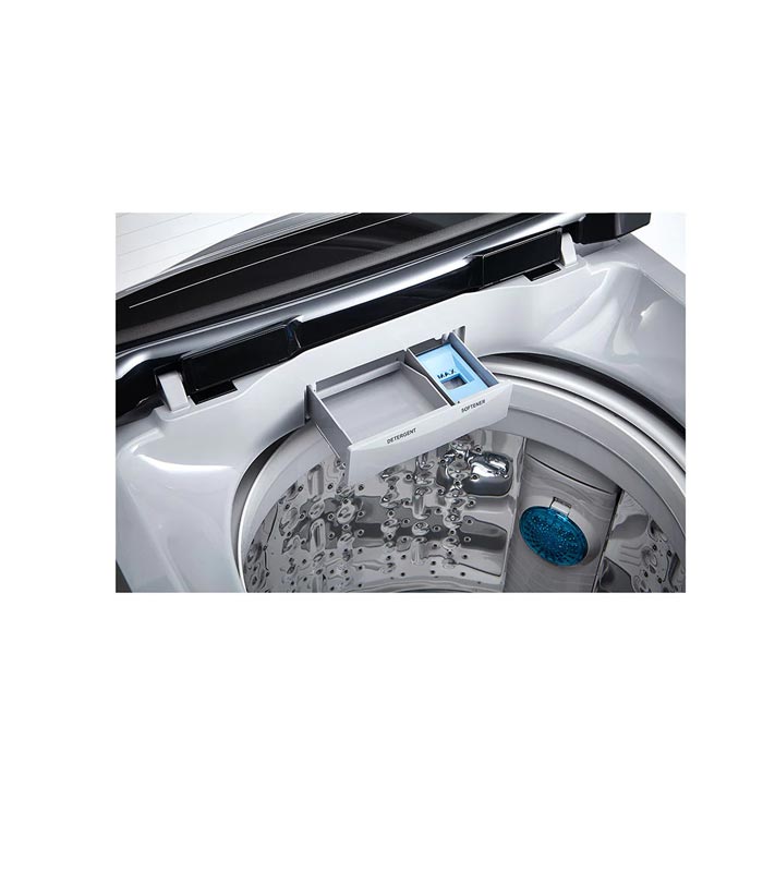 LG Top Load Automatic Washing Machine Smart Motion-Turbo Drum & Quiet System with smart inverter