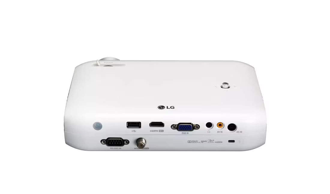 LG HD Portable Projector Wireless with Smart Connectivity PW1000
