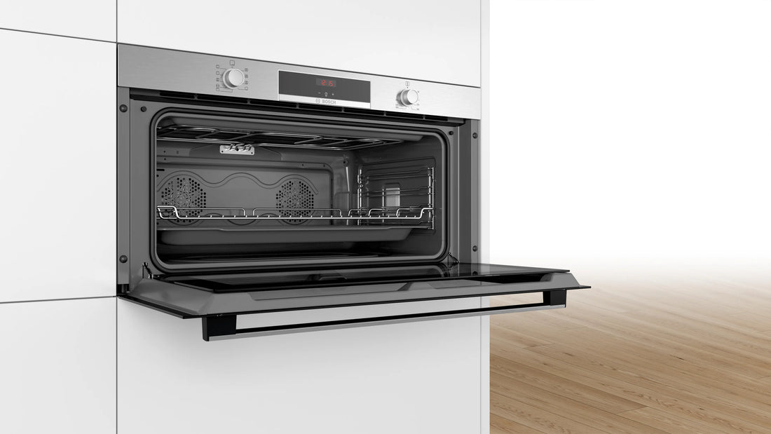 Bosch 90cm Built In Electric Oven, 85 Litres of extra large capacity, 90x48cm