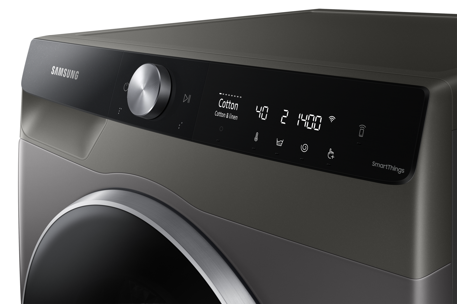 Samsung 11/7 kg Front Load Washer Dryer Combo with QuickDrive and AI Control WD11TP34DSX/FQ