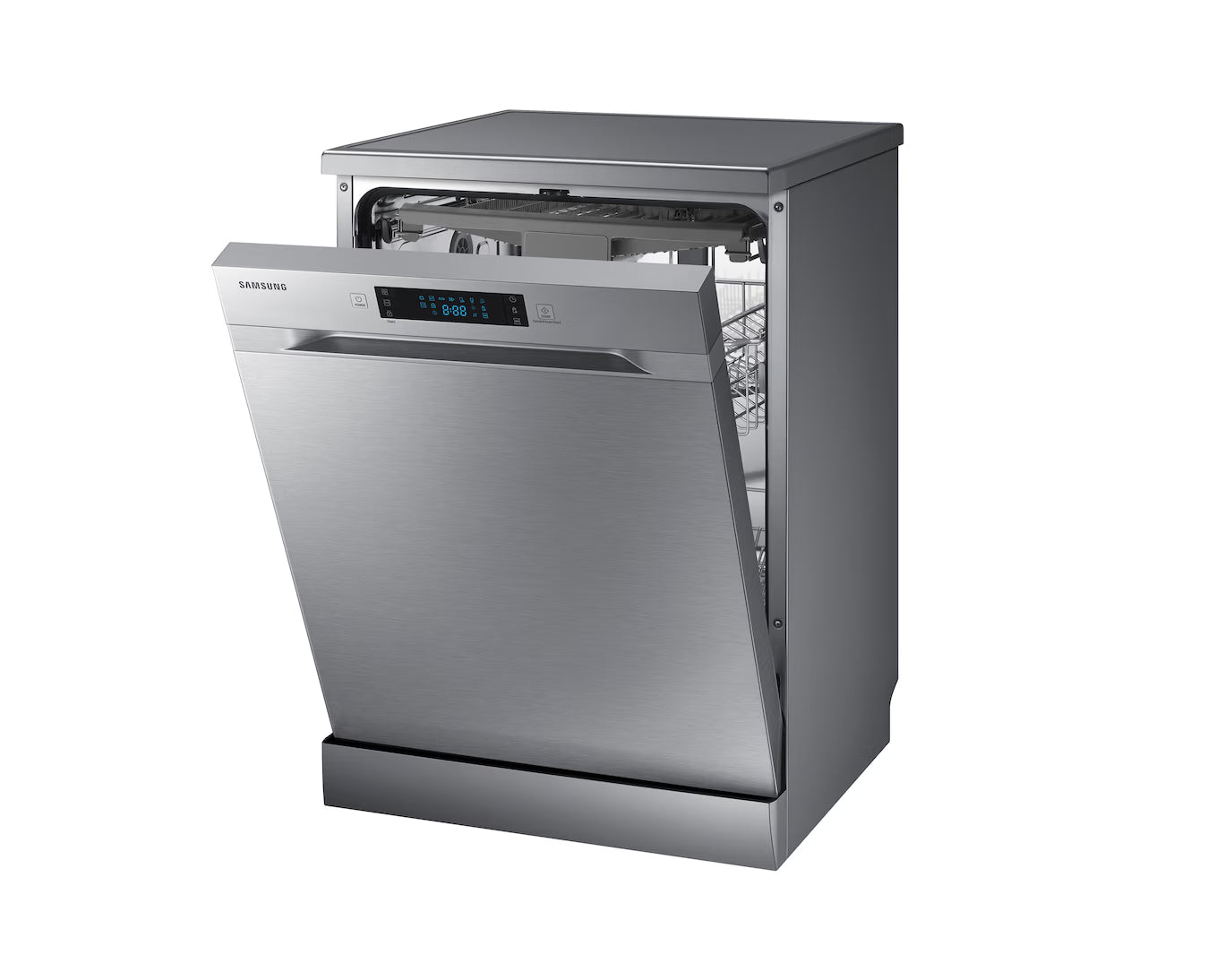 Samsung 14 P/S Freestanding Dishwasher Wide LED Display DW60M5070FS