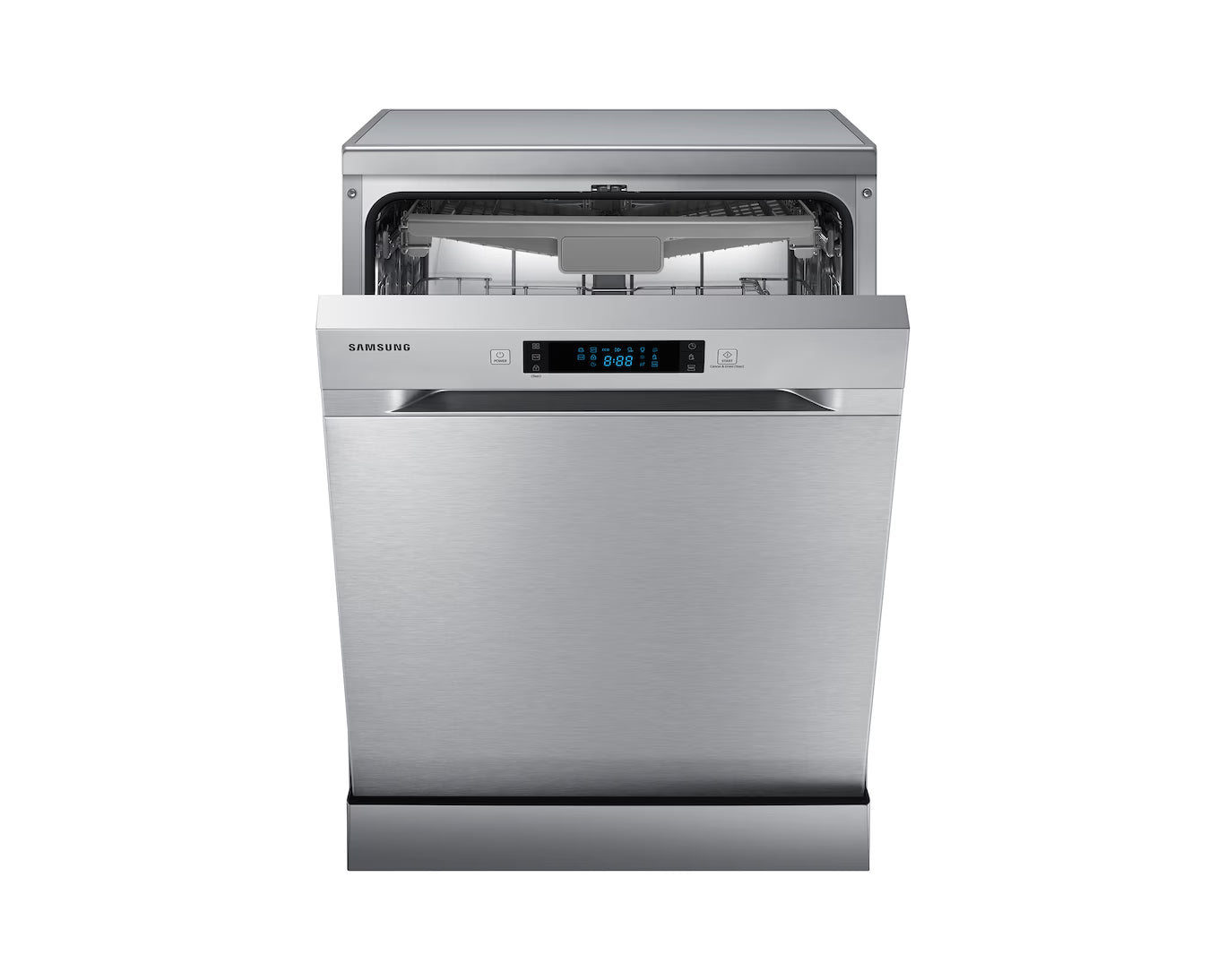 Samsung 14 P/S Freestanding Dishwasher Wide LED Display DW60M5070FS