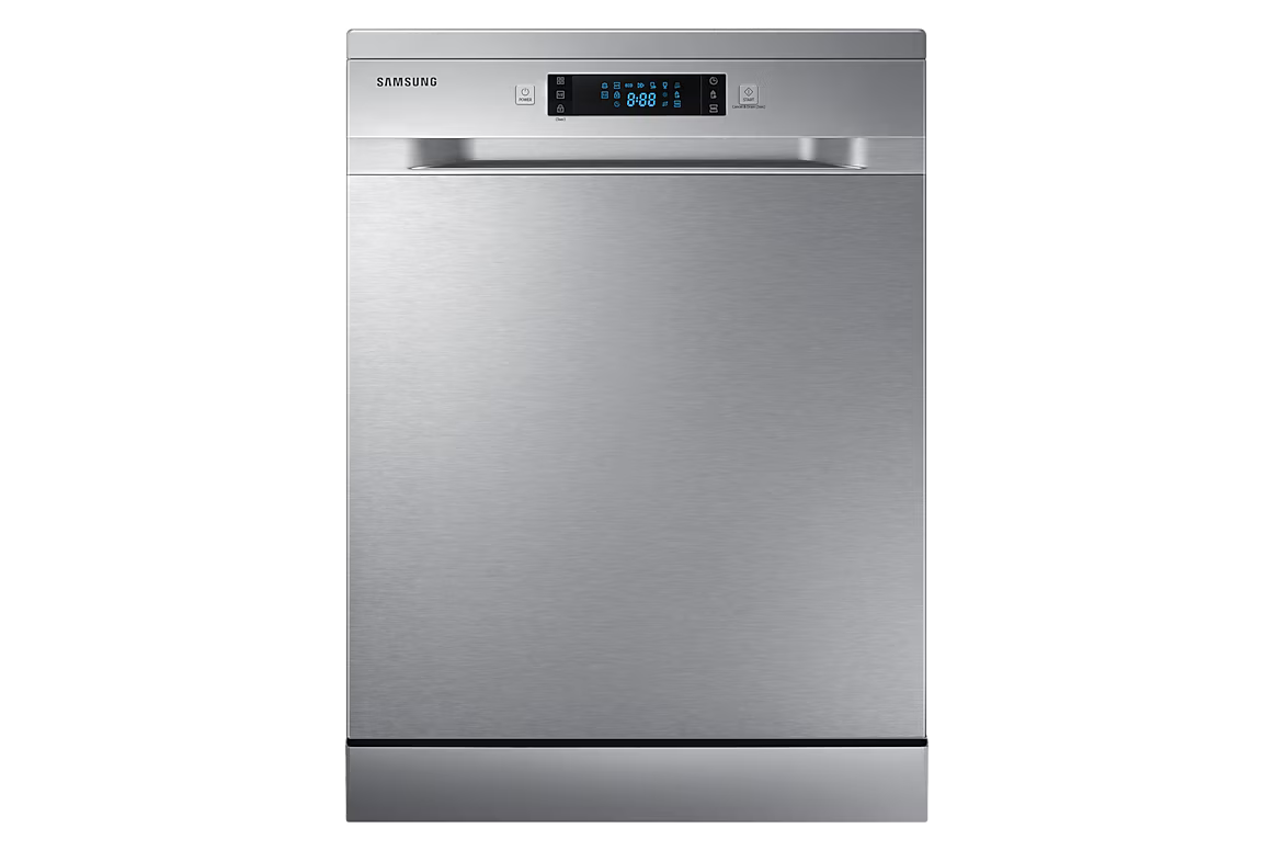 Samsung 14 P/S Freestanding Dishwasher Wide LED Display DW60M5070FS