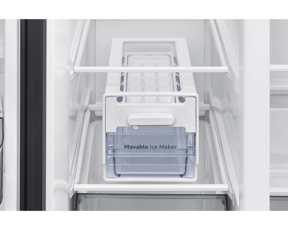 Samsung Bespoke AI 655L Side-by-Side Refrigerator, RS70F65QETTR