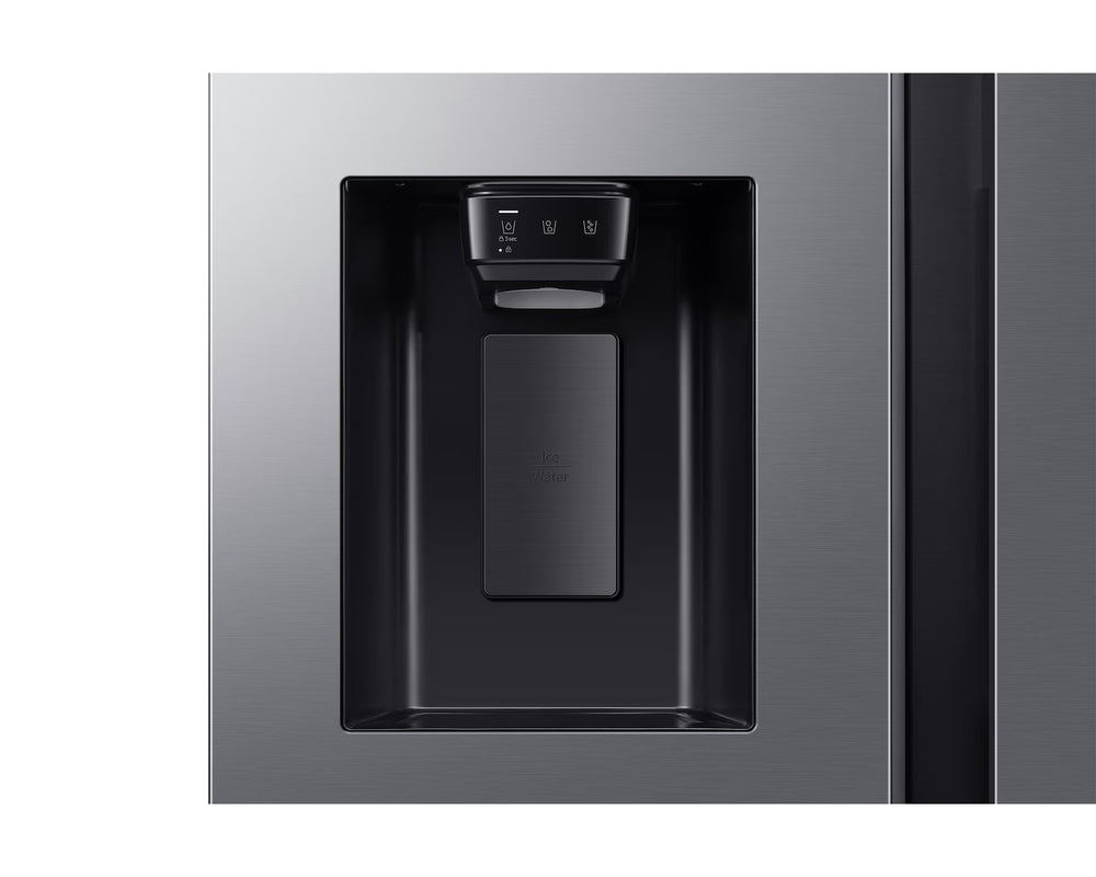 Samsung 635L Side-by-Side Refrigerator with Water and Ice Dispenser, RS70F64K1TAE