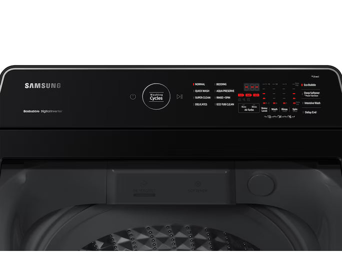 Samsung 13 kg Top Load Eco Bubble & Dual Storm Dark Grey WA13CK5441BYRT