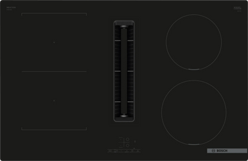 Bosch Series 4 Built in 4 Cooking Zone Induction hob 80cm Black