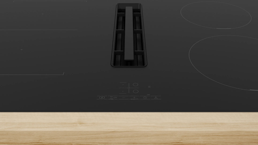 Bosch Series 4 Built in 4 Cooking Zone Induction hob 80cm Black