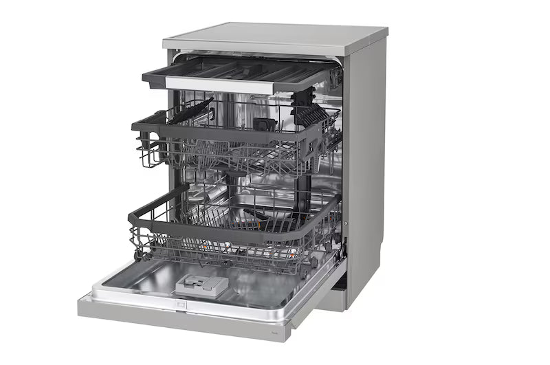 LG 14-Place Freestanding Dishwasher with Inverter DD motor & TrueSteam DFC435FP