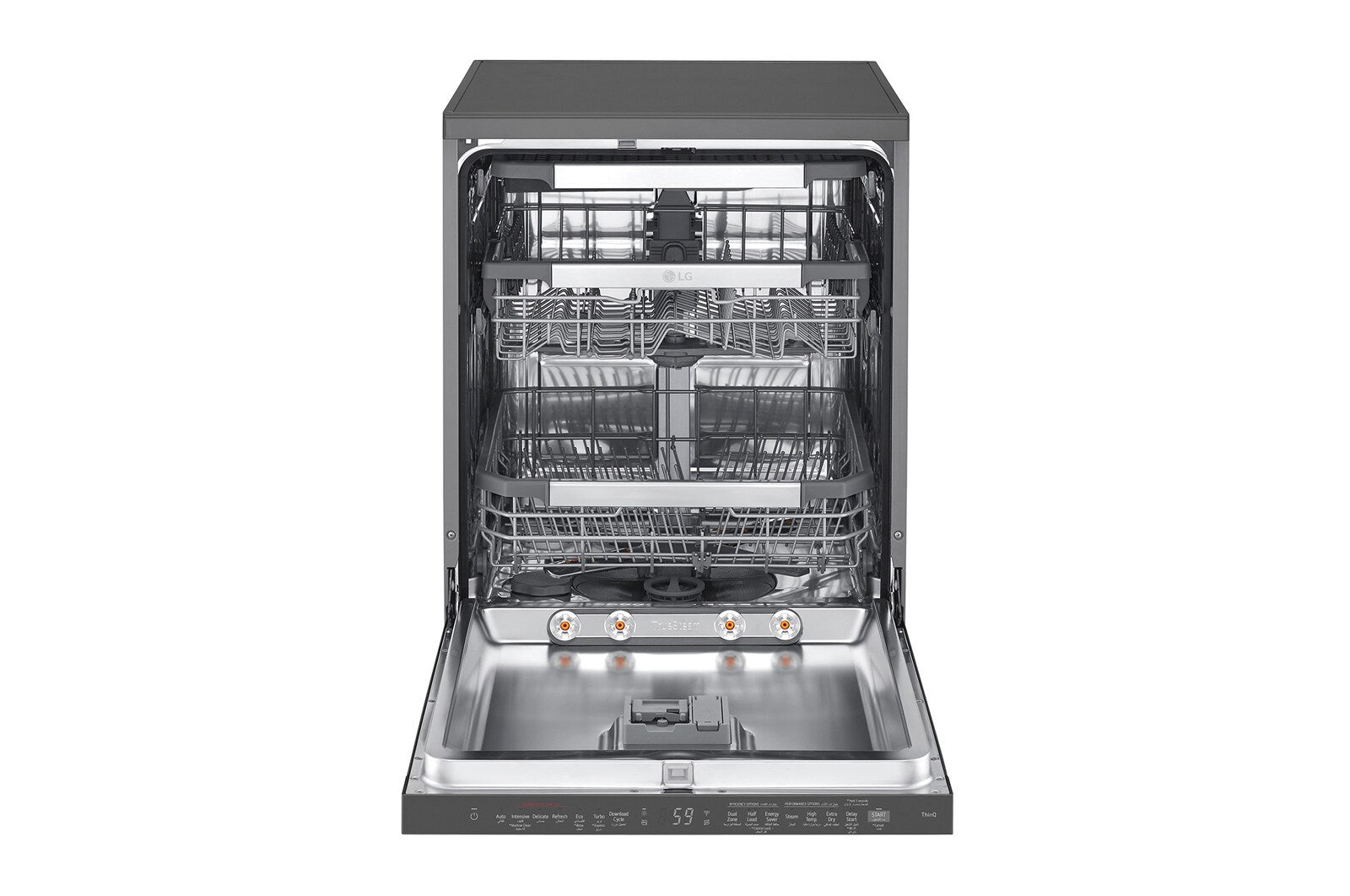 LG QuadWash Freestanding Dishwasher with True Stream & ThinQ DFC335HD