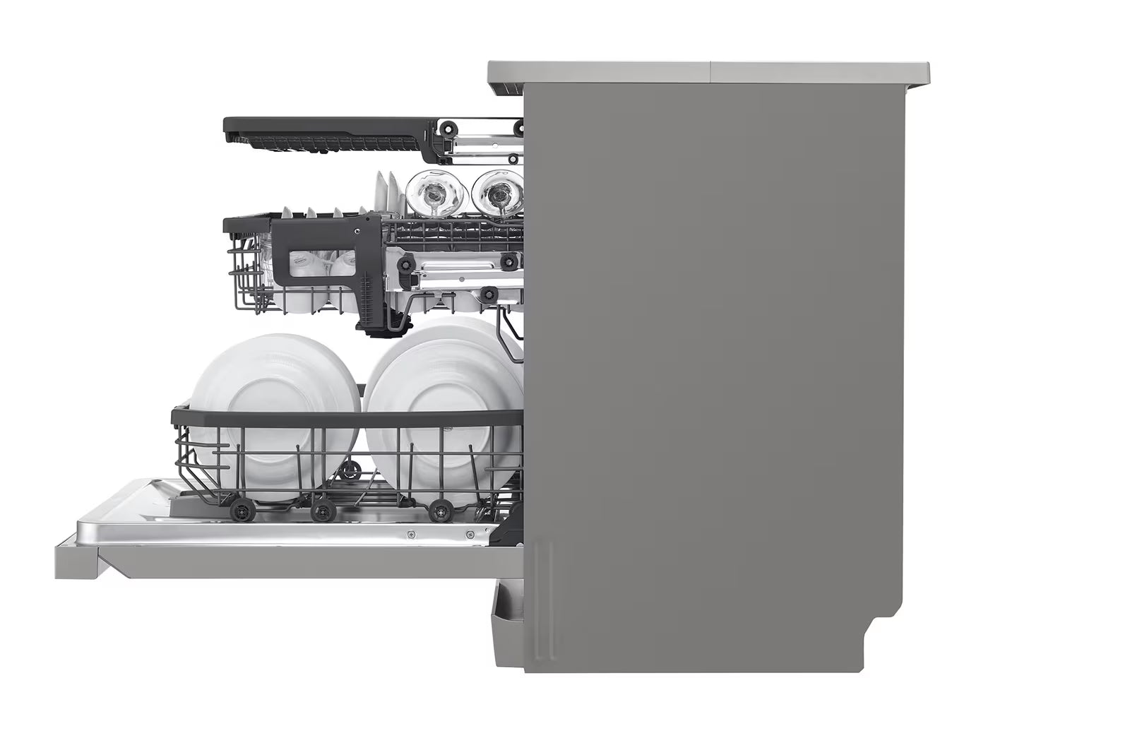 LG QuadWash 14 Place Dishwasher with Inverter DD Motor DFC435FP