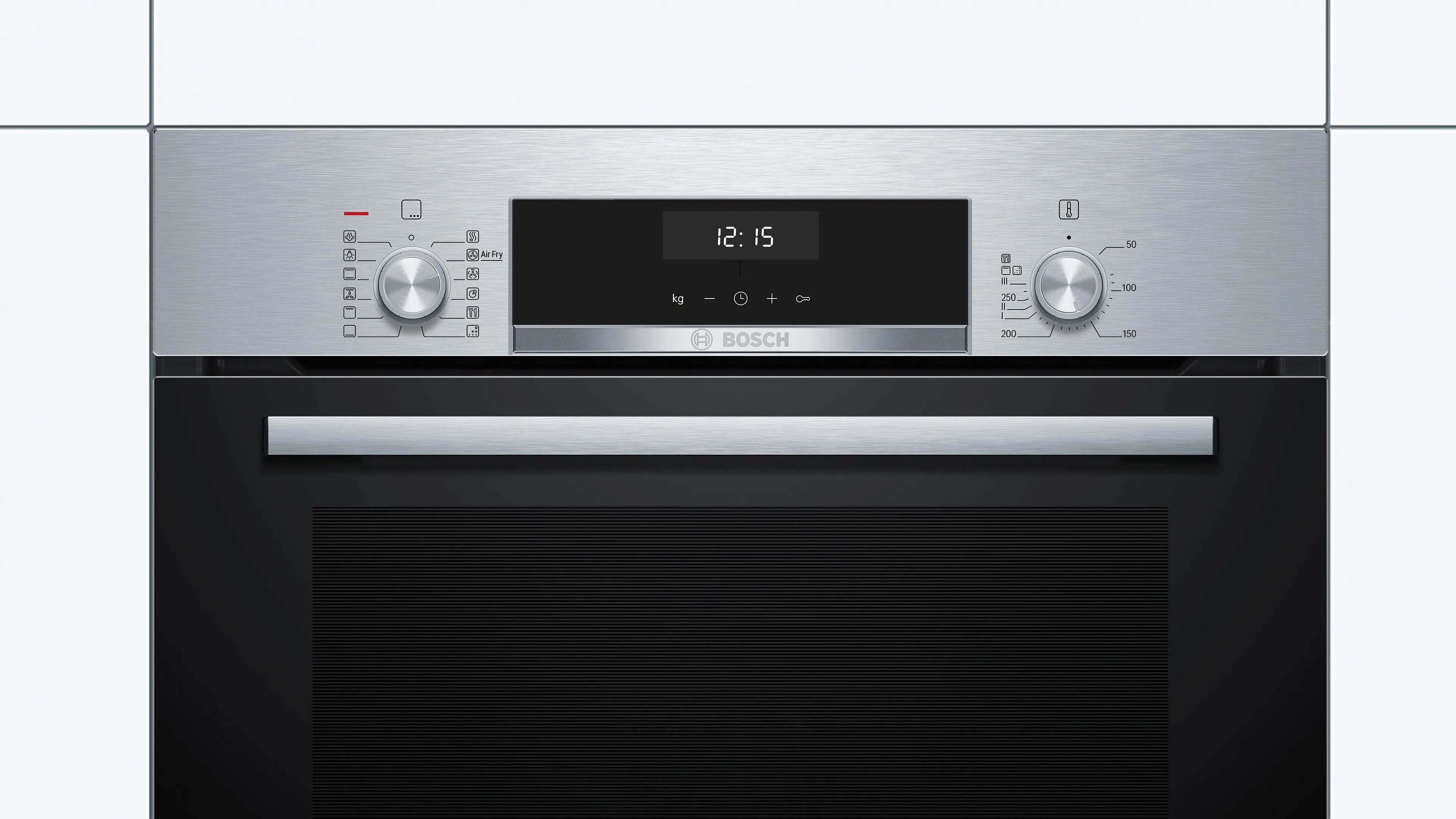 Bosch Series 6 Built-in oven with added steam function 60x60cm Stainless steel