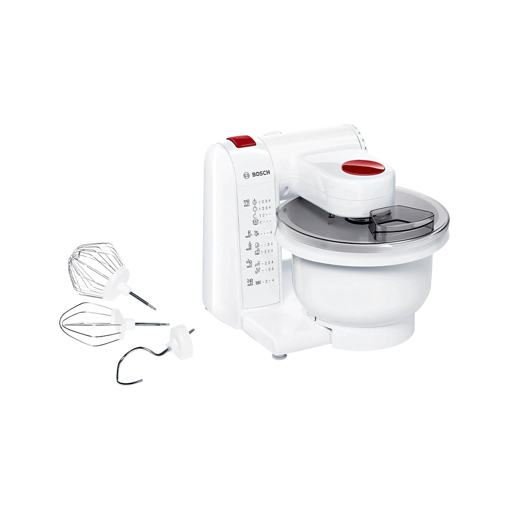 BOSCH Kitchen Machine 600 W White & Red | MUMP1000GB