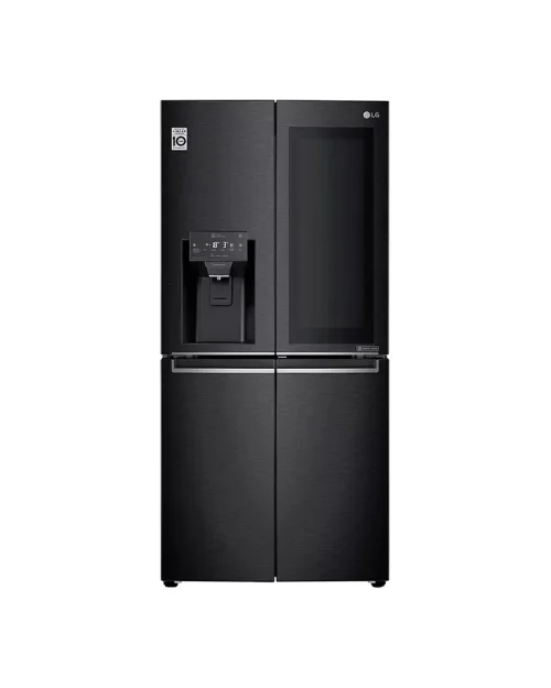 LG Side By Side Fridge Slim French Door Refrigerator 570 Litres GRX29FTQEL