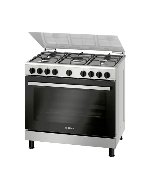 BOSCH HGV1E0U50M Series 2 Gas range cooker Stainless steel