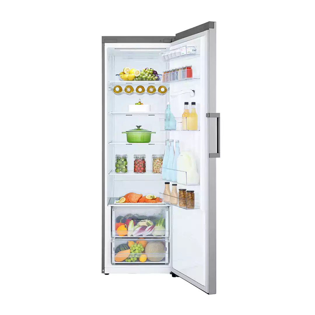 LG GR-F411ELDM One Door Fridge, Smart Inverter Compressor, Linear Cooling, Door Cooling+, Multi Air Flow, Moist Balance Crisper