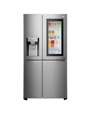 LG No Frost Refrigerator Side by Side 601Ltr Silver GR-X257CSAV